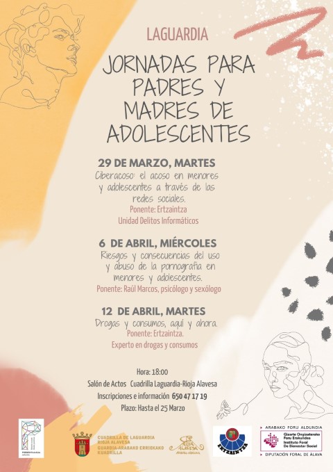 Cartel Castellano Jornadas Laguardia Pequeño