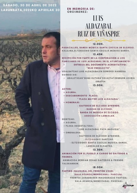 Homenaje Luis Pequeño