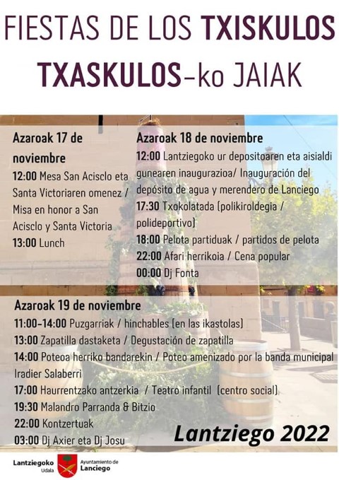 Lantziego jaiak Pequeño